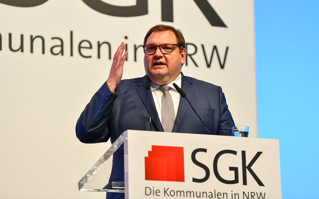 Frank Mey­er ist neu­er Lan­des­vor­sit­zen­der der SGK NRW