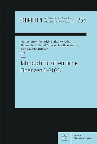 Jahrbuch für öffentliche Finanzen 1-2023