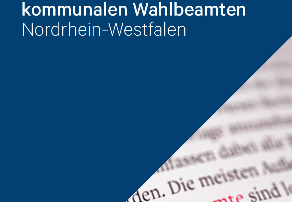 Handbuch Recht der kommunalen Wahlbeamten NRW