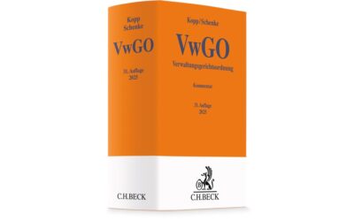 Verwaltungsgerichtsordnung kOMMENTAR