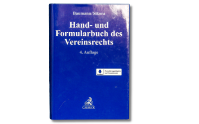 Hand- und Formularbuch des Vereinsrechts